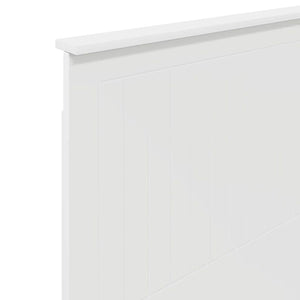 Testiera-Testata-Testiera Decorativa Bianco 80 cm Legno multistrato 845088