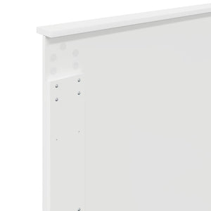 Testiera-Testata-Testiera Decorativa Bianco 80 cm Legno multistrato 845088