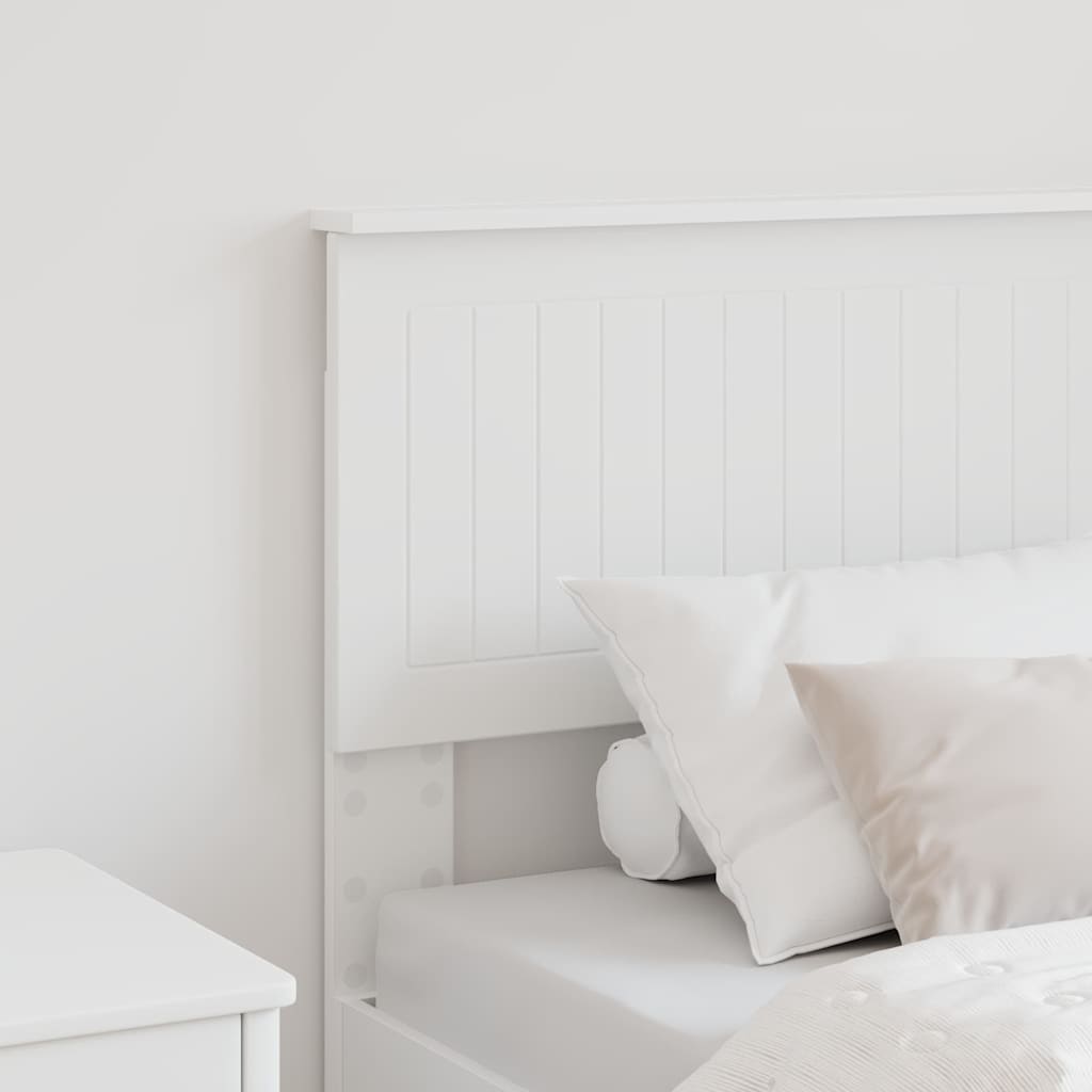 Testiera-Testata-Testiera Decorativa Bianco 80 cm Legno multistrato 845088