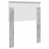 Testiera-Testata-Testiera Decorativa Grigio cemento 75 cm Legno multistrato 345291