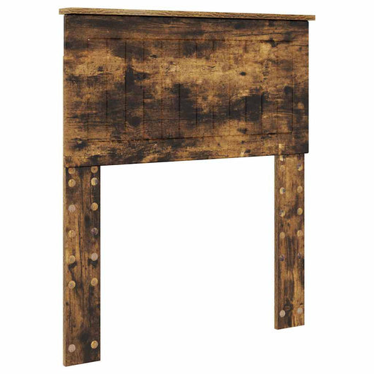 Testiera-Testata-Testiera Decorativa Rovere fum¨¦ 75 cm Legno multistrato 732724