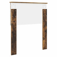 Testiera-Testata-Testiera Decorativa Rovere fum¨¦ 75 cm Legno multistrato 732724