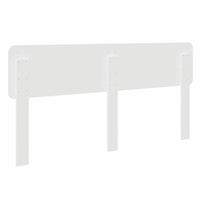 Testiera-Testata-Testiera Decorativa Bianco 180 cm Legno multistrato 917206