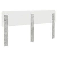 Testiera-Testata-Testiera Decorativa Grigio cemento 180 cm Legno multistrato 919581
