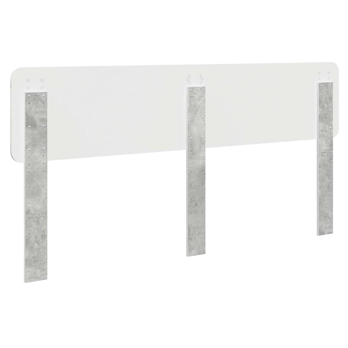 Testiera-Testata-Testiera Decorativa Grigio cemento 180 cm Legno multistrato 919581