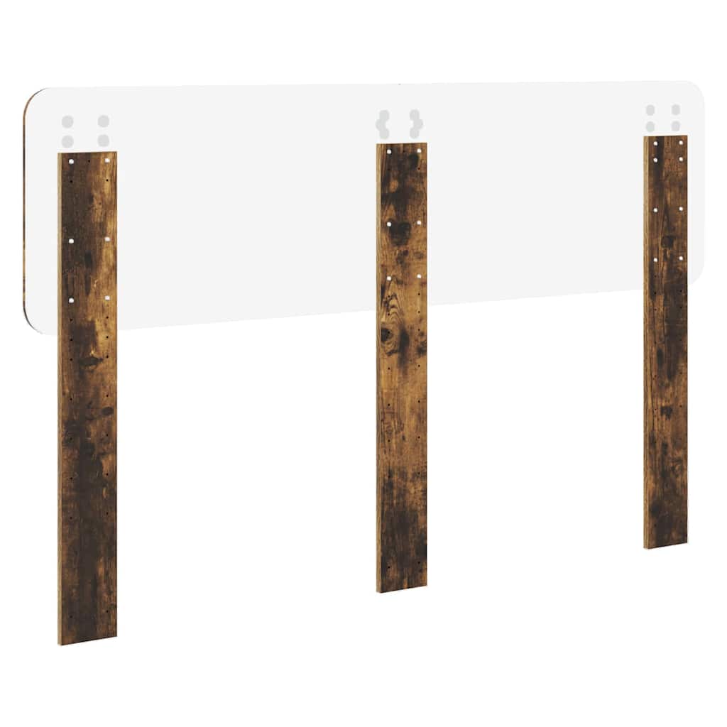 Testiera-Testata-Testiera Decorativa Rovere fum¨¦ 160 cm Legno multistrato 801722