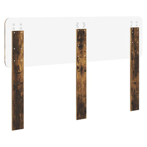 Testiera-Testata-Testiera Decorativa Rovere fum¨¦ 160 cm Legno multistrato 801722