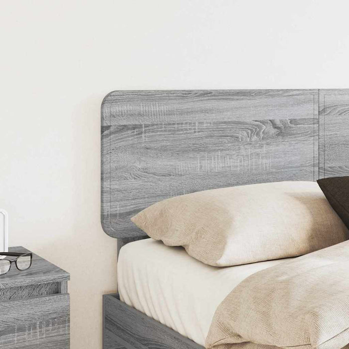 Testiera-Testata-Testiera Decorativa Grigio Sonoma 160 cm Legno multistrato 500240