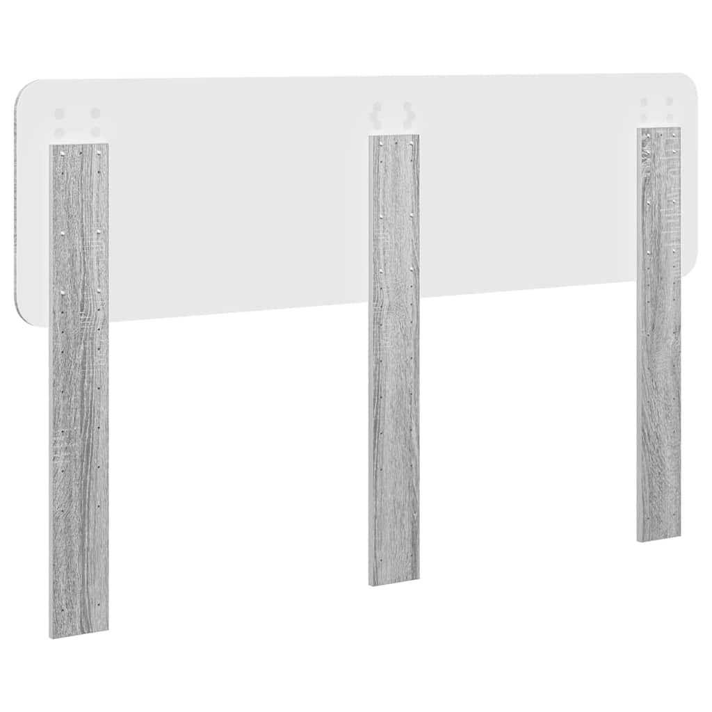 Testiera-Testata-Testiera Decorativa Grigio Sonoma 160 cm Legno multistrato 500240