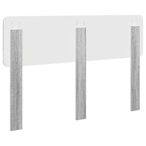 Testiera-Testata-Testiera Decorativa Grigio Sonoma 160 cm Legno multistrato 500240