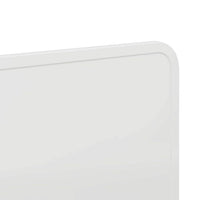 Testiera-Testata-Testiera Decorativa Bianco 150 cm Legno multistrato 587754