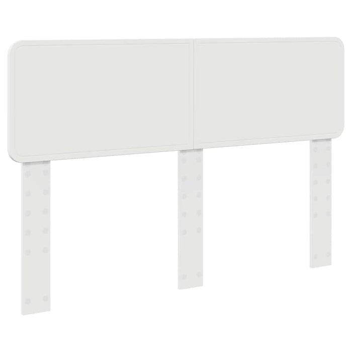 Testiera-Testata-Testiera Decorativa Bianco 150 cm Legno multistrato 587754