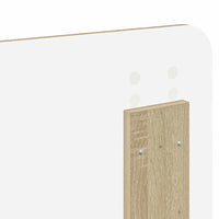 Testiera con testiera Rovere Sonoma 120 cm Legno multistrato 888564