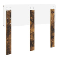 Testiera-Testata-Testiera Decorativa Rovere fum¨¦ 120 cm Legno multistrato 913924