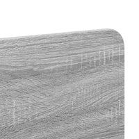 Testiera-Testata-Testiera Decorativa Grigio Sonoma 120 cm Legno multistrato 958920