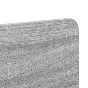 Testiera-Testata-Testiera Decorativa Grigio Sonoma 120 cm Legno multistrato 958920