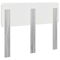 Testiera-Testata-Testiera Decorativa Grigio Sonoma 120 cm Legno multistrato 958920