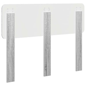 Testiera-Testata-Testiera Decorativa Grigio Sonoma 120 cm Legno multistrato 958920