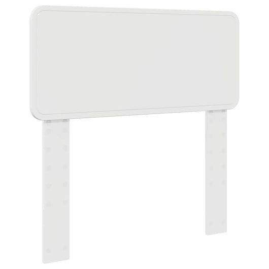Testiera-Testata-Testiera Decorativa Bianco Lucido 100 cm Legno multistrato 697173
