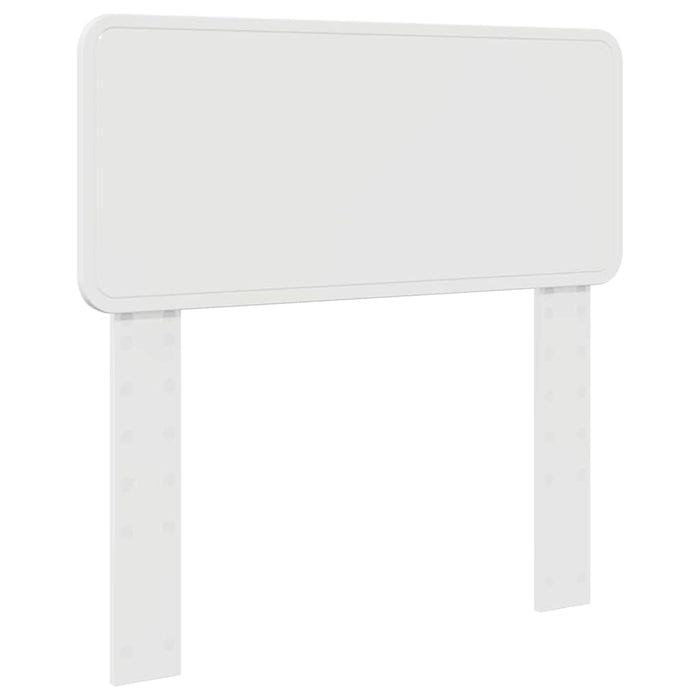 Testiera-Testata-Testiera Decorativa Bianco Lucido 100 cm Legno multistrato 697173