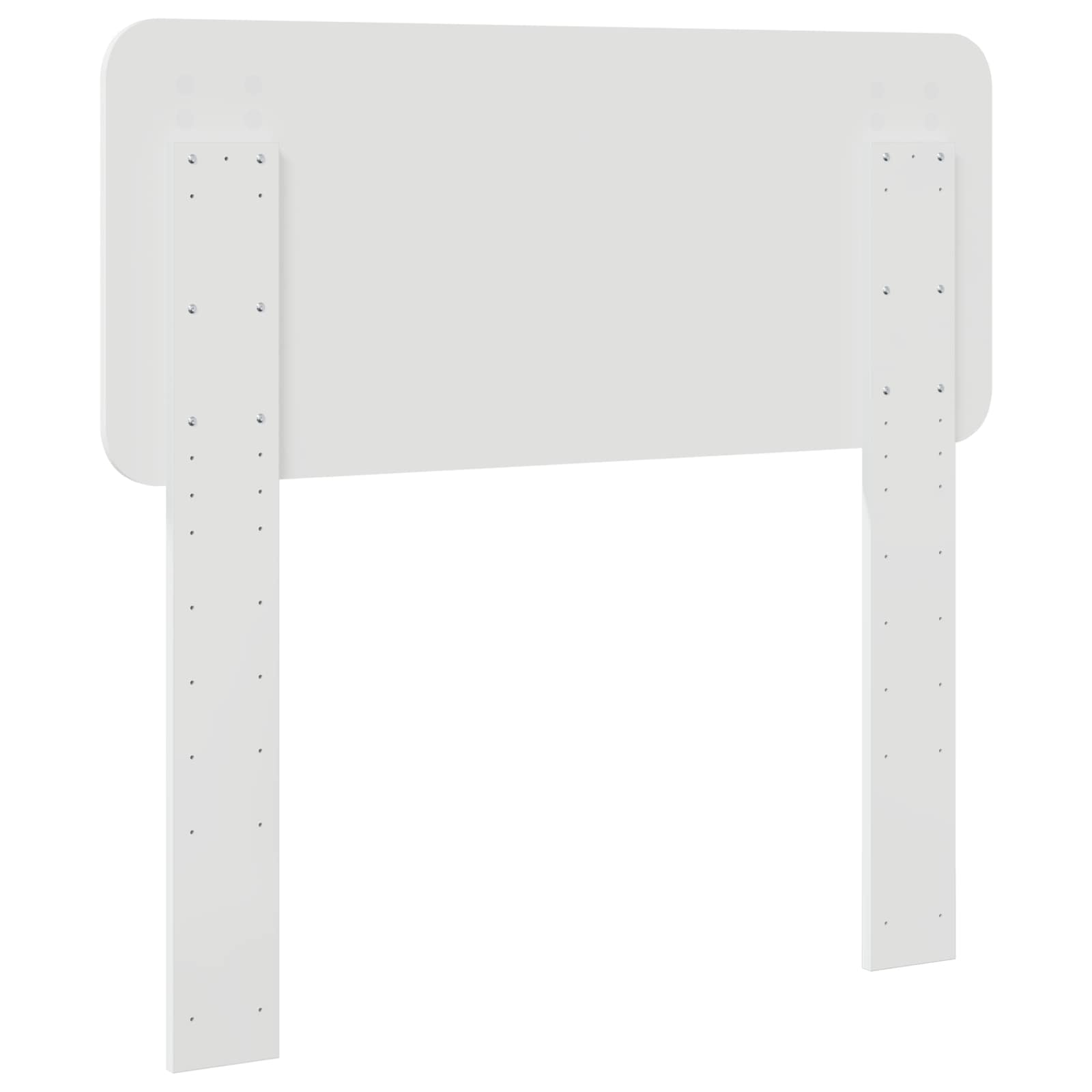 Testiera con testiera Bianco Lucido 100 cm Legno multistrato 888577