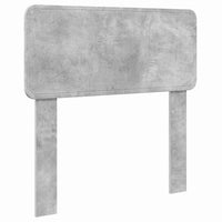 Testiera-Testata-Testiera Decorativa Grigio cemento 90 cm Legno multistrato 525108