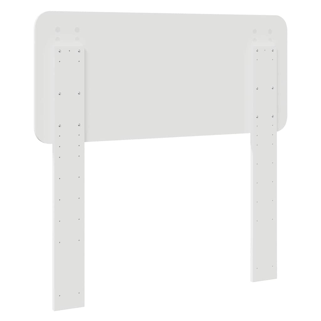 Testiera-Testata-Testiera Decorativa Bianco 80 cm Legno multistrato 156676
