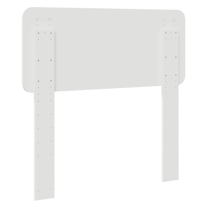 Testiera-Testata-Testiera Decorativa Bianco 80 cm Legno multistrato 156676