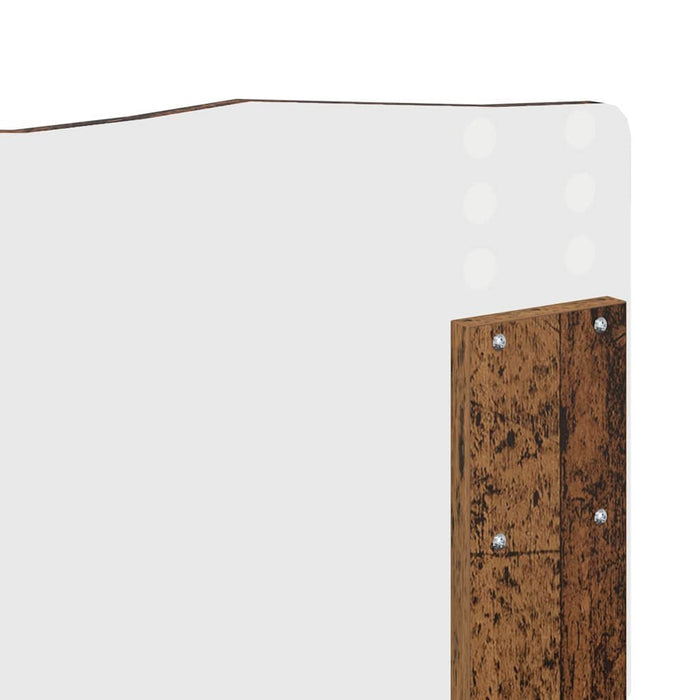 Testiera-Testata-Testiera Decorativa Legno vecchio 200 cm Legno multistrato 340582