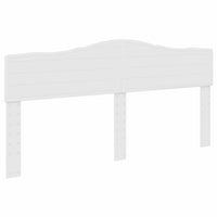 Testiera-Testata-Testiera Decorativa Bianco 180 cm Legno multistrato 229302