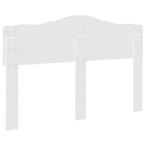 Testiera-Testata-Testiera Decorativa Bianco 150 cm Legno multistrato 872137