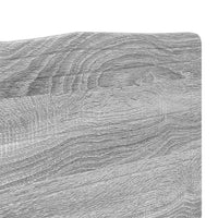 Testiera-Testata-Testiera Decorativa Grigio Sonoma 135 cm Legno multistrato 897247