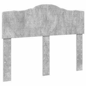 Testiera-Testata-Testiera Decorativa Grigio cemento 120 cm Legno multistrato 289881