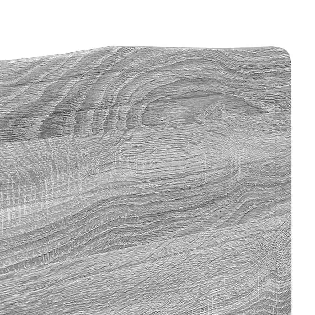 Testiera-Testata-Testiera Decorativa Grigio Sonoma 120 cm Legno multistrato 215023