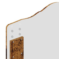 Testiera-Testata-Testiera Decorativa Legno vecchio 100 cm Legno multistrato 876364