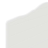Testiera-Testata-Testiera Decorativa Bianco 80 cm Legno multistrato 811671