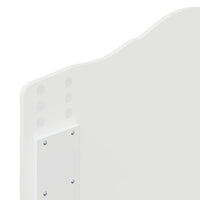 Testiera-Testata-Testiera Decorativa Bianco 80 cm Legno multistrato 811671