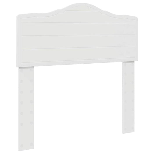 Testiera-Testata-Testiera Decorativa Bianco 80 cm Legno multistrato 811671
