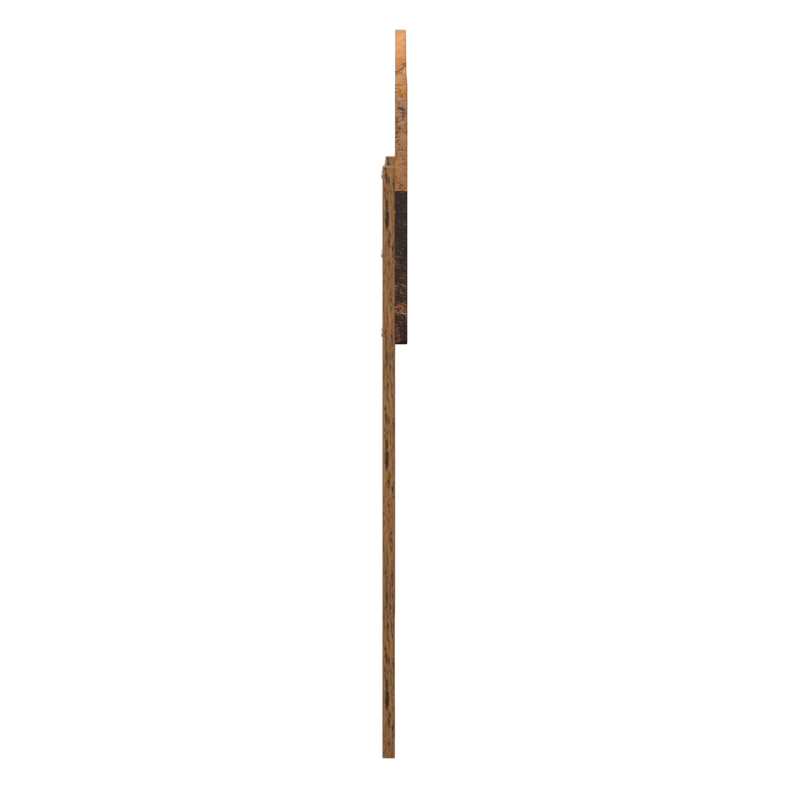 Testiera con testiera Legno vecchio 80 cm Legno multistrato 888724