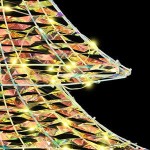 Albero di Natale con 160 LED-Luci decorative natalizie Bianco caldo 150 cm PET 224701