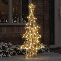 Albero di Natale con 160 LED Bianco caldo 150 cm PET 42018986