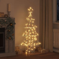 Albero di Natale con 160 LED Bianco caldo 150 cm PET 42018986