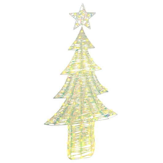 Albero di Natale con 240 LED Bianco caldo 180 cm PET 42018987
