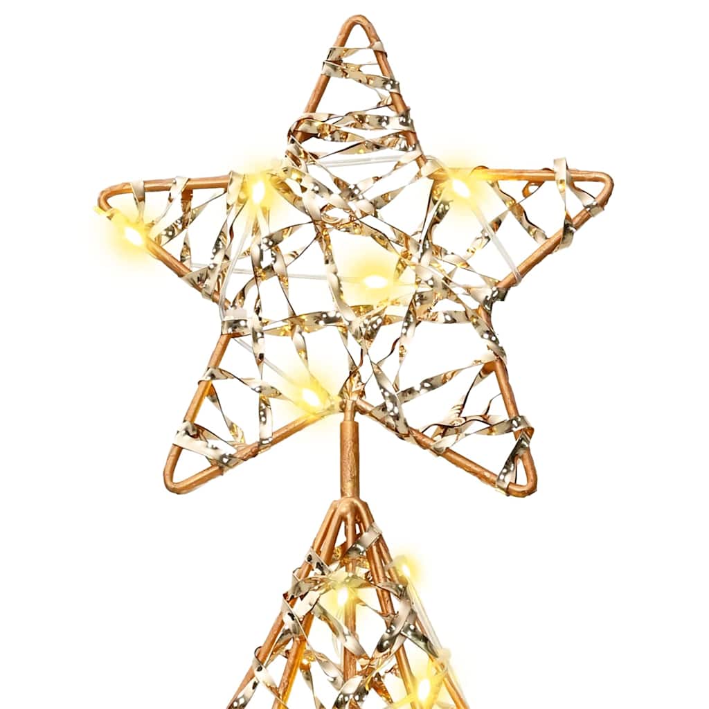 Albero di Natale con 120 LED Bianco caldo 120,5 cm PET 42018988