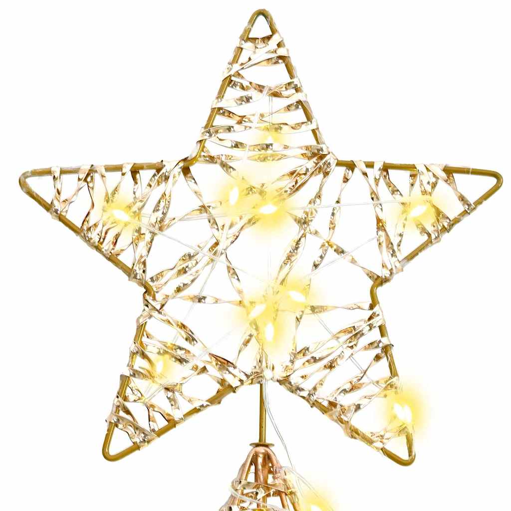 Albero di Natale con 240 LED-Luci decorative natalizie Bianco caldo 181 cm PET