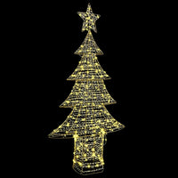 Albero di Natale con 240 LED-Luci decorative natalizie Bianco caldo 181 cm PET