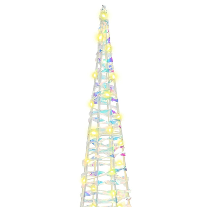 Albero di Natale 3 pz-Decorazioni natalizie Bianco caldo 20 x 20 x 80 cm PET 127727