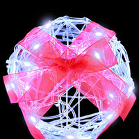 Decorazione Scatola Regalo 3 pcs Bianco freddo 20 x 20 x 21 cm 42019085