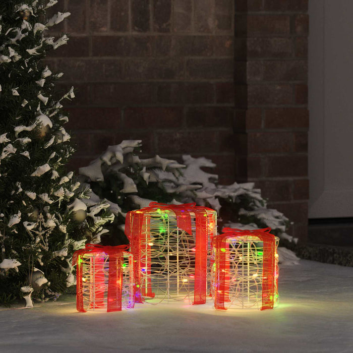 Decorazione Scatola Regalo 3 pcs colorato 20 x 20 x 21 cm 42019087