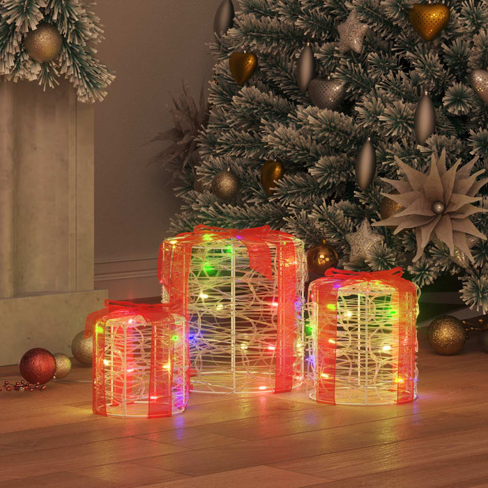 Decorazione Scatola Regalo 3 pcs colorato 20 x 20 x 21 cm 42019087